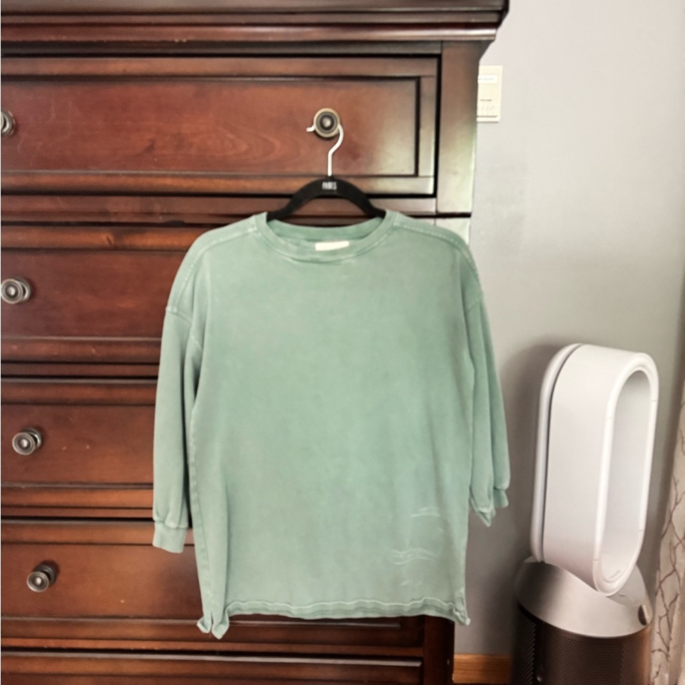 Green Long Sleeve Shirt